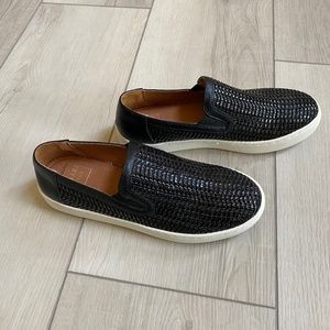 Kaari Blue woven loafer sneakers